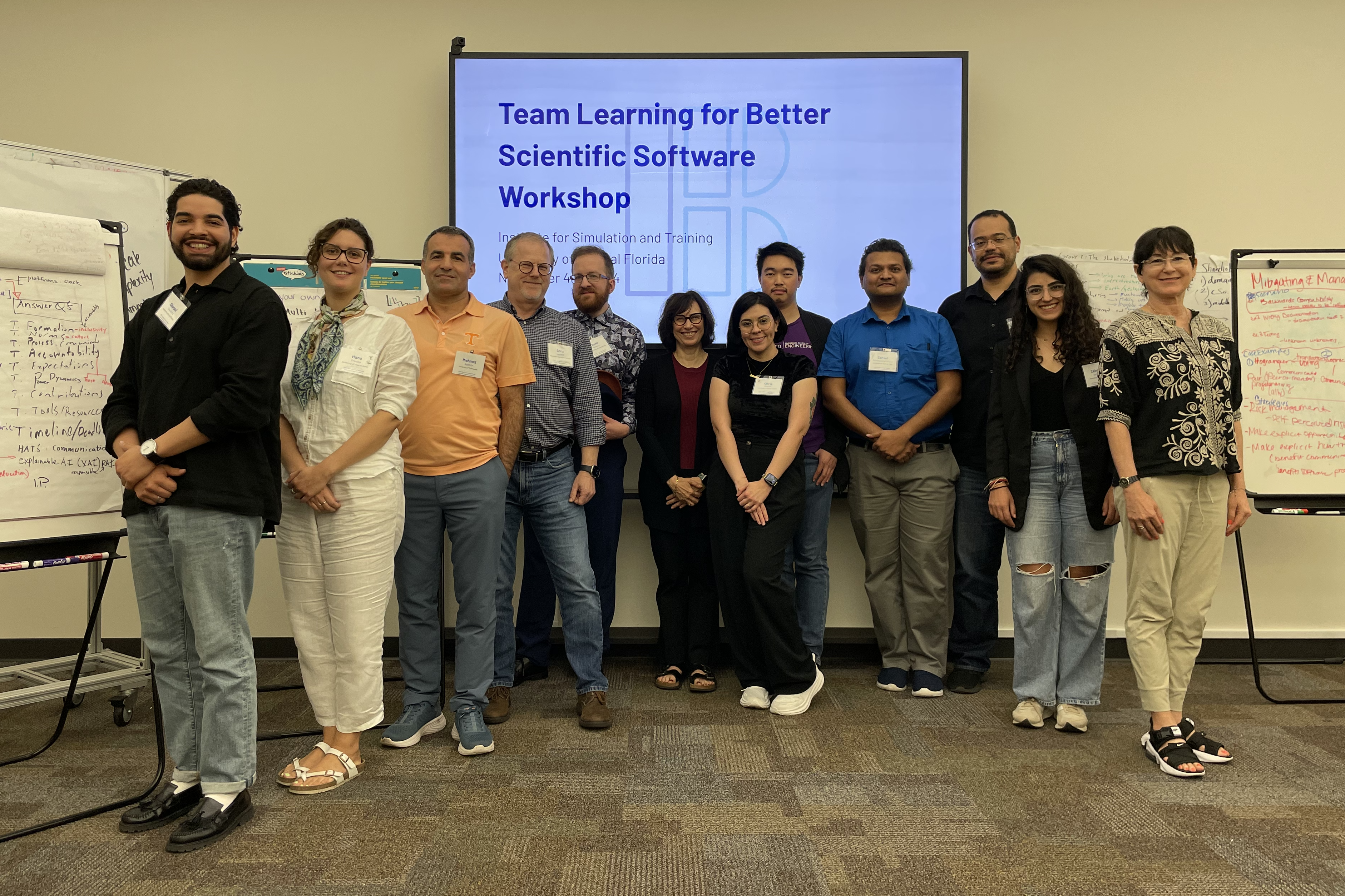 Photo of the TL4BSSw workshop group.